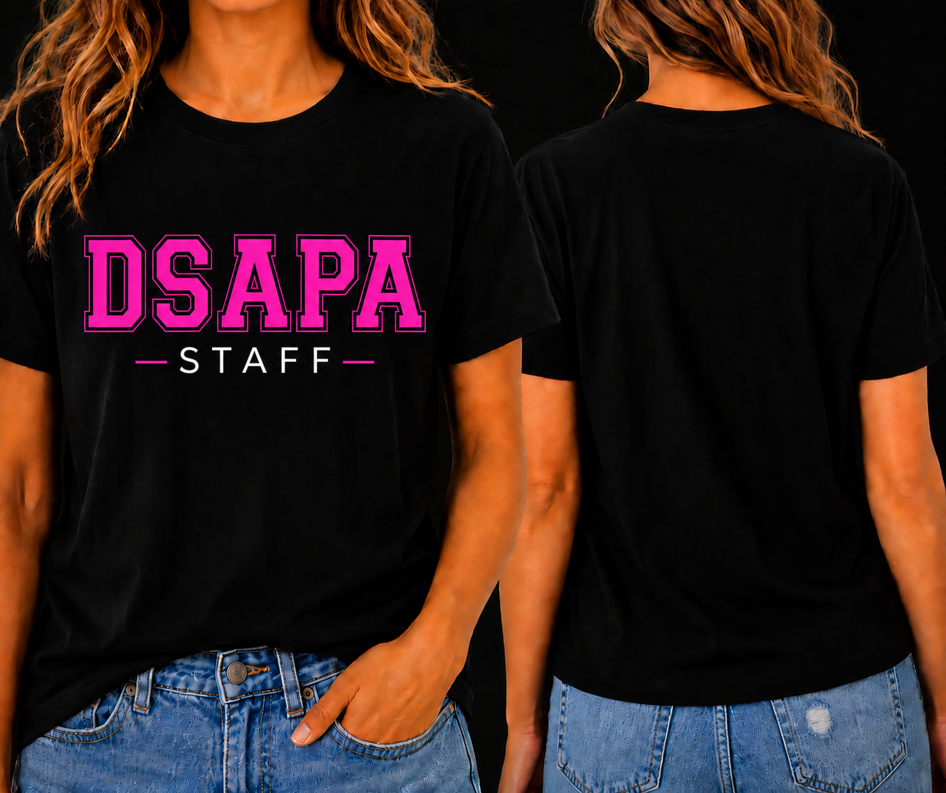 DSAPA Staff Block Letter Tee