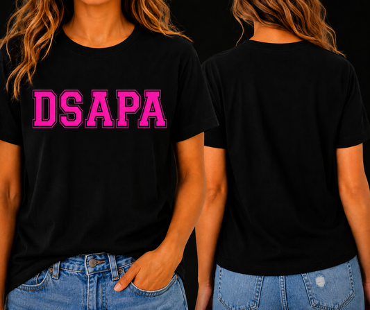 DSAPA Block Letter Tee
