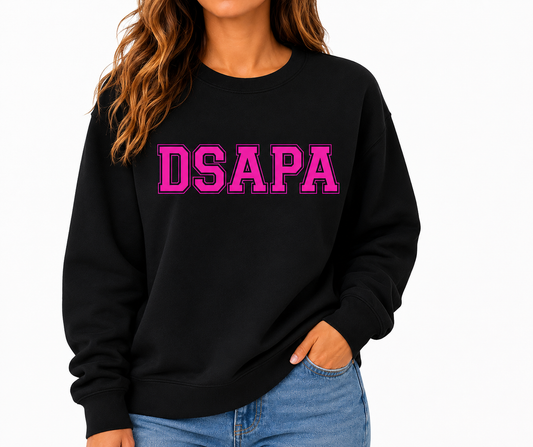 DSAPA Block Letter Sweatshirt