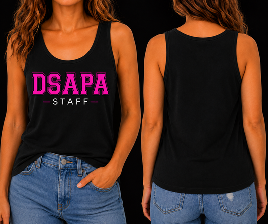 DSAPA Staff Block Letter Tank