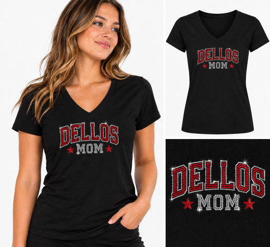 DELLOS Bling Mom Tee