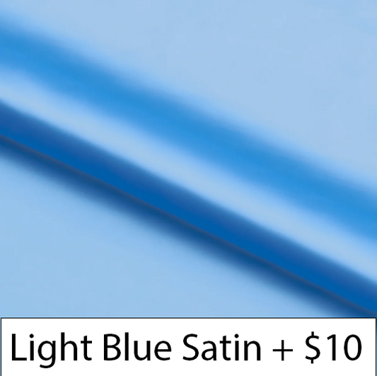 Light Blue Satin