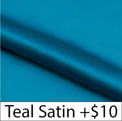 Teal Satin